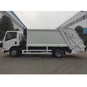 รถบรรทุกขยะ Isuzu ขนาด8ลูกบาศก์เมตรที่มีประสิทธิภาพพร้อมภาชนะอัดสำหรับโซลูชันขยะทั่วโลก - Product Image 3