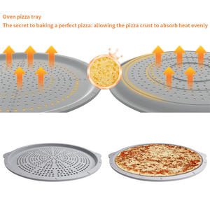 Molde de Silicona para Pizza, Perforado, Antiadherente, Resistente a la Oxidación, con Asas, Resistente a Altas Temperaturas, Fácil de Limpiar - Product Image 5