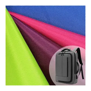 Waterdicht Polyester Ripstop Pu Pvc Gecoate Twill Oxford Bagage Tas Stof Polyester Recycle Oxford Laptoptas Stof