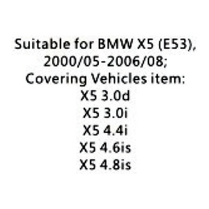Nouvelles pièces de rechange pour suspension pneumatique et ressorts d'airbag pour X5 E53, modèles 2000-2006 - Product Image 4