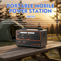 Chargeur solaire portable 300W 400W MPPT, onduleur à onde sinusoïdale pure, charge sans fil extérieure, batterie lithium-ion pour camping-car