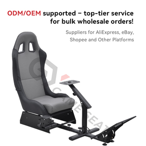 GY026 Colocar Y Conveniente Para Ordenar La Silla De Cabina Plegable Del Simulador De Carreras De Movimiento Para Logitech G25 - Product Image 5