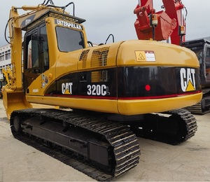 Excavadora CAT 320CL Usada en Excelentes Condiciones de Trabajo, Excavadora Hidráulica de Cadenas CAT 320C de 20 Toneladas Caterpillar para Excavación - Product Image 6