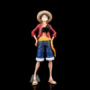 <span class=keywords><strong>Luffy</strong></span> <span class=keywords><strong>souriant</strong></span> visage PVC caméra chapeau de paille avec trois expressions nouvelle condition modèle jouet personnage congelé remplacement de la main en boîte - Product Image 5