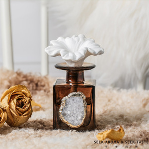 Difusor de Aromas Heshes Crystal Geode, Cristal, Aromaterapia, Aceite Esencial, Ambientador para el Hogar, Decoración, Regalo, Todas las Temporadas, 120-180 Días - Product Image 3