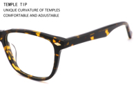 Mode Sunray à la mode unisexe de haute qualité spécialisée nouveauté Sunray décontracté femmes hommes acétate lunettes encadrées