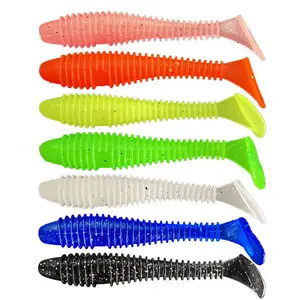 1000g señuelo de pesca suave a granel PVC plástico paleta cola Swimbait plástico cebo suave