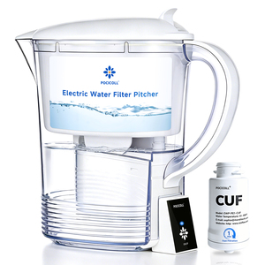 Depuratore d'<span class=keywords><strong>Acqua</strong></span> Elettrico Portatile Domestico con Filtro a Carbone Attivo a 6 Stadi, Serbatoio da 2 Litri per Uso Domestico - Product Image 1