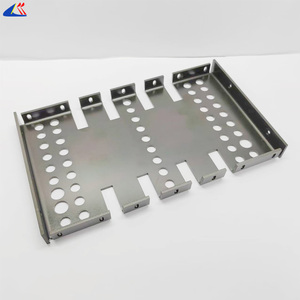 精密カスタマイズ広東省製シートメタルアルミ合金シールドカバーミリングCNC機械加工金属ベースブラケットサポート - Product Image 4