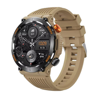 Reloj Inteligente Deportivo TKYUAN 2025 para Hombre, HT17, con Iluminación LED, Reloj Inteligente para Exteriores, Llamadas por Bluetooth