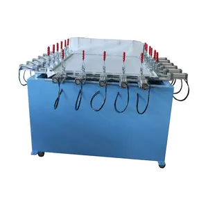 S1-18TS pneumatic stretching machine for high tension screen plate