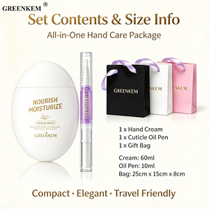 Kit de <span class=keywords><strong>soin</strong></span> des mains pour salon de manucure, crème pour les mains en forme d'œuf, stylo à <span class=keywords><strong>huile</strong></span> pour cuticules, coffret cadeau pour salon, logo personnalisé, coffret cadeau de luxe pour nail art - Product Image 6