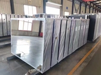 Ventes directes d'usine de différentes tailles adaptées aux portes de meubles Murs de gymnastique Miroirs en verre de sécurité Miroirs en aluminium