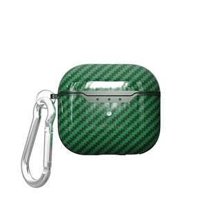 Étui de protection antichoc en TPU avec motif carbone de luxe pour accessoires d'écouteurs <span class=keywords><strong>AirPods</strong></span> Pro <span class=keywords><strong>3</strong></span> - Product Image 4