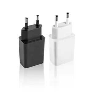 Di Seluruh Dunia US India EU Plug Adapter Output 5V 1a 2a Dinding Mount Ponsel USB Travel Portabel Android Charger