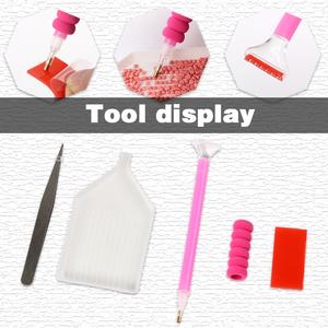 Hot Sale Diamant malerei Liebe kristall isiert im Schnee im Winter Erwachsene Diamant malerei Set Valentinstag Home Decoration - Product Image 5