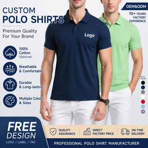 Camicie da Lavoro Personalizzate Originali <span class=keywords><strong>di</strong></span> Fabbrica con Logo Ricamato, Abbigliamento Colorato per Team, T-shirt da Ufficio, <span class=keywords><strong>Polo</strong></span> da Uomo all'Ingrosso - Product Image 1