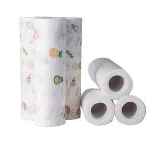 Asciugamano da cucina tessuto prezzo economico goffrato carta da cucina avvolta singolarmente fornitore carta da cucina ad assorbimento