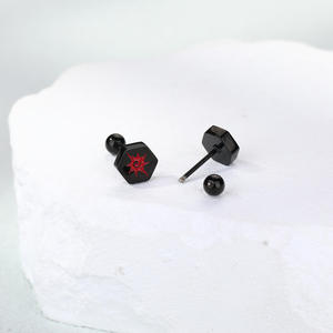 Pendientes Colgantes de Moda, Joyería Fina para Mujer, Pendientes de Acero Inoxidable Chapados en Oro, Bisutería, Diseño de Sol - Product Image 3