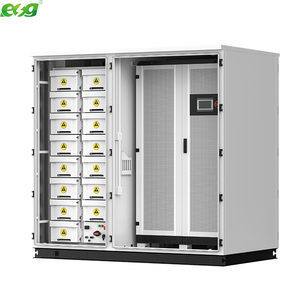 ระบบจัดเก็บพลังงานแบบเชื่อมต่อกับระบบไฟฟ้า ESG 100kW 215kWh แบบตู้ ระบายความร้อนด้วยอากาศ 768V/280Ah แบตเตอรี่ลิเธียมแรงดันสูง IP54 EMS - Product Image 1
