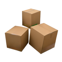 Production intelligente de boîtes d'expédition en carton ondulé personnalisées, imperméables, avec doublure en éponge, matériaux recyclés, logo imprimé