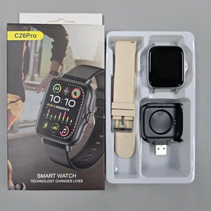 Reloj Inteligente Económico C26 PRO con Pantalla de 1.44 Pulgadas, Reloj Inteligente T900 Ultra con Pantalla Táctil, Monitores de Frecuencia Cardíaca, Reloj Inteligente <span class=keywords><strong>Amazfit</strong></span> - Product Image 4