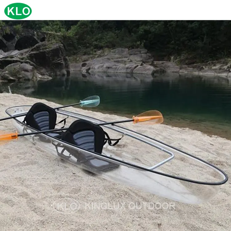 A9 — kayak de randonnée en océan, en ABS, assise, pêche, avec pédales, bon marché, en plastique