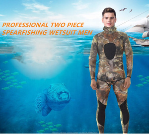 <span class=keywords><strong>Chasse</strong></span> <span class=keywords><strong>sous</strong></span>-<span class=keywords><strong>marine</strong></span> <span class=keywords><strong>5Mm</strong></span> <span class=keywords><strong>Combinaison</strong></span> Camouflage Plongée Dos Zip <span class=keywords><strong>Combinaison</strong></span> de Surf - Product Image 2