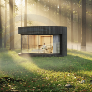 Casa Prefabricada Económica de Acero Ligero en China, Casa Contenedor Pequeñ<span class=keywords><strong>a</strong></span> de Acero Ligero para Vivienda en <span class=keywords><strong>Irlanda</strong></span>, Ideal para Hoteles - Product Image 1