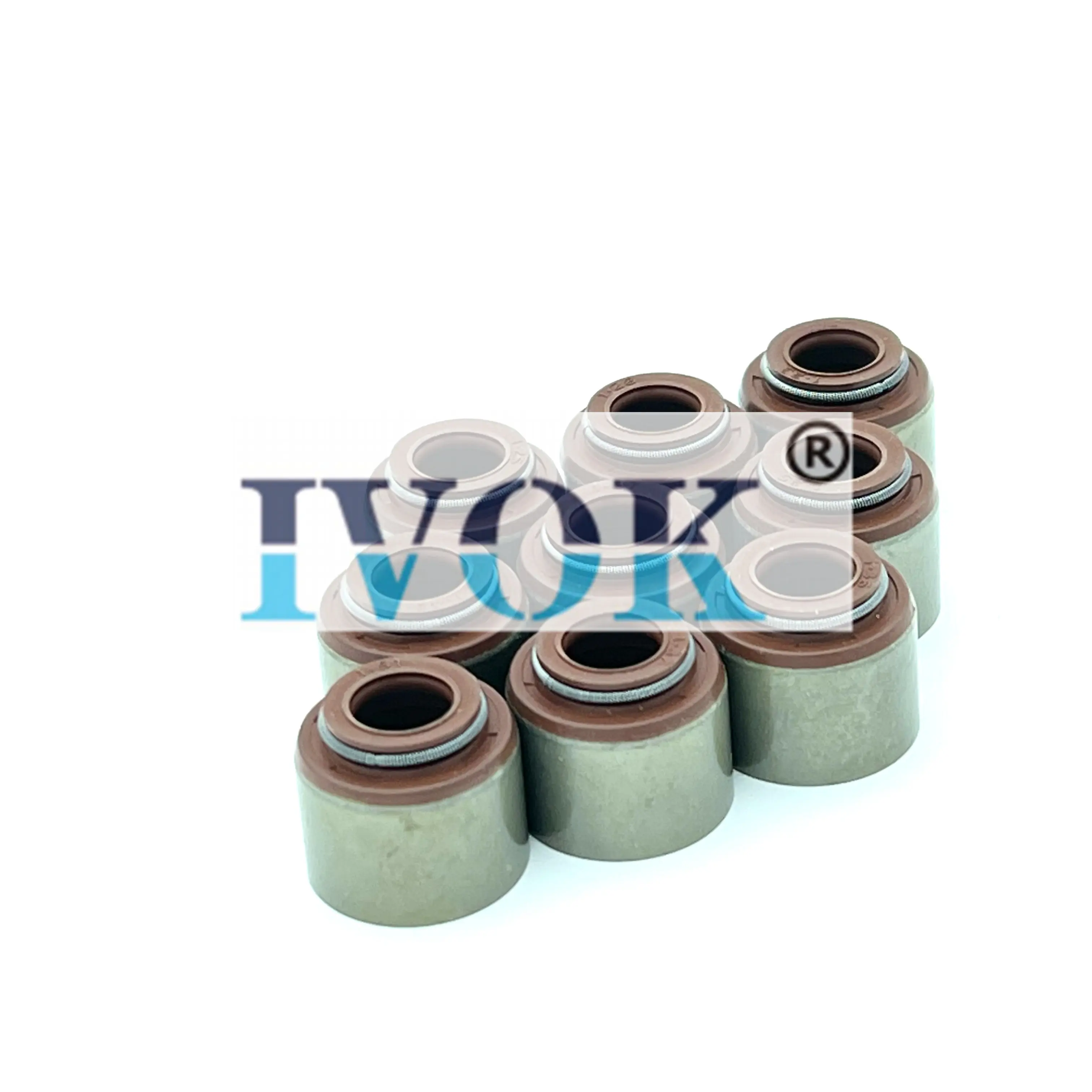 Sello de vástago de válvula de motor de alta calidad de fábrica IVOK 2E 1ZZFE para sello de aceite de vástago de válvula toyota