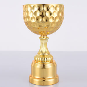 स्मारिका गोल्ड सिल्वर ट्रॉफी कप गोल्डन बॉल फुटबॉल ट्रॉफी पुरस्कार - Product Image 2