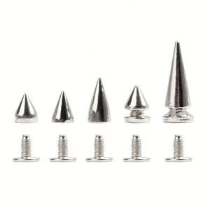 Rivets en laiton moletés à tête ronde pour plaques signalétiques, rivets en cuivre moletés ovales pour machines à marteler - Product Image 1