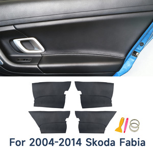 ชุดแต่งขอบประตูรถ Skoda Fabia หนังไมโครไฟเบอร์แท้ 08-14 สำหรับซ่อมแซมแผงภายใน - Product Image 3