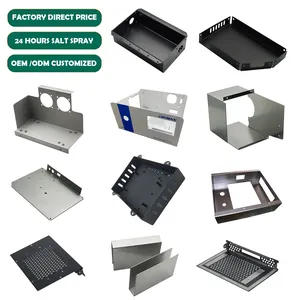 OEM Custom Metal Fabrication Services Stainless Steel Aluminum Enclosure Box Chassis Sheet Metal Enclosure