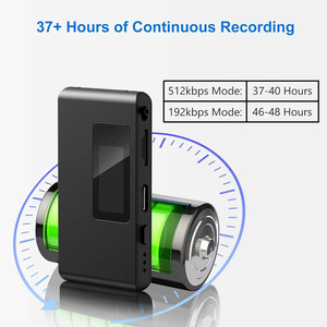 Grabadora de Voz Digital Mini al por Mayor con Pantalla a Color y Función VOR para Reuniones de Negocios y Estudio, Grabación con un Solo Toque, MP3 - Product Image 3