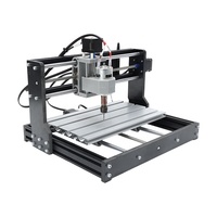Routeur CNC de bureau 3 axes 3018Pro, cadre en aluminium et plastique, 300*180*40mm, machine de gravure sur bois DIY personnelle