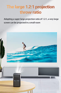 Mini proyector Android 9 DLP para exteriores 4K Full HD 250 <span class=keywords><strong>ANSI</strong></span> dual WiFi y proyector portátil BT 5,0 - Product Image 6