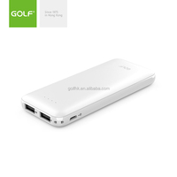 Prix d'usine Vente en gros Personnalisé Mini Slim Powerbanks Chargeur portable 5000mah Power Bank
