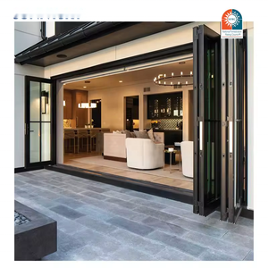 ATMOS Original <span class=keywords><strong>prix</strong></span> <span class=keywords><strong>d</strong></span>'usine système <span class=keywords><strong>d</strong></span>'isolation thermique <span class=keywords><strong>double</strong></span> triple <span class=keywords><strong>vitrage</strong></span> portes coulissantes moustiquaires pliantes - Product Image 2