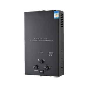 <span class=keywords><strong>Scaldabagno</strong></span> Istantaneo a Gas Senza Serbatoio in Acciaio Inox con Display Digitale, Classe di Efficienza Energetica, Tipo a Tiraggio Forzato, Montaggio a Parete - Product Image 1