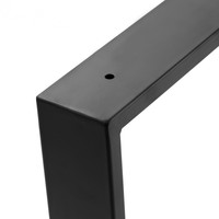 Nouveau design de pieds de table basse en métal personnalisés et bon marché pieds de meubles en métal jambe de table en forme de A