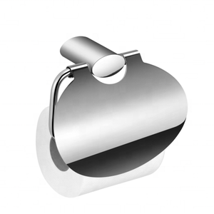 Latón montado en la pared doble rollo de papel higiénico tejido titular - Product Image 2