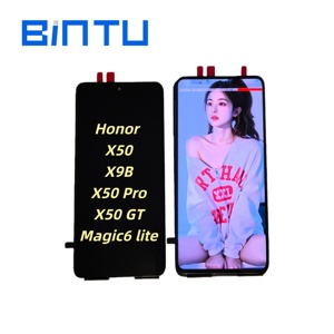 BINTU - Pantalla Táctil LCD OLED para Teléfono Móvil Inteligente 5G, Compatible con Honor X50 X9B Magic6 Lite X50 Pro X50GT - Product Image 2