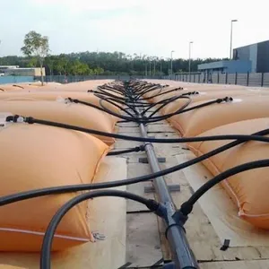 고품질 PVC 코팅 직물 소재 농업 관개 유연한 물 탱크