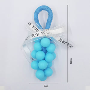 สบู่แฮนด์เมดหลากสีรูปทรงกลุ่มองุ่นแขวนบนเชือก - Product Image 5