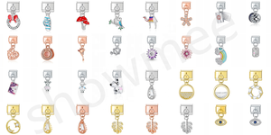 Pulsera de Corazones con Dijes Italianos de Acero Inoxidable en Varios Colores, Estilo YIWU - Product Image 5
