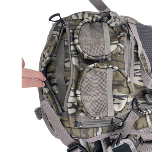 カモモッシーオークボトムランドトルコハンティングベスト | 取り外し可能なシート、ゲームバッグ、コールアンドストライカーポケットギアアクセサリー - Product Image 4