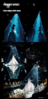 10W 6W 5W 4W 3W 2W Hochzeits-DMX-ILDA-RGB-Laser-Show-Projektor, Laserlicht Funktioniert mit Schneemaschine und Animation