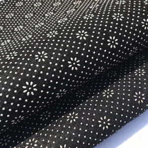 Dotted PVC dots backing needle punched nonwoven anti slip fabric carpet underlay carpet backing fabric