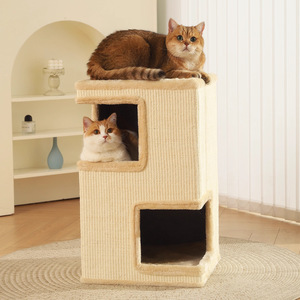 Pet <b>scratching</b> <b>post</b>, small-apartment home use, space-saving mini <b>scratching</b> <b>post</b>, sisal bucket, <b>cat</b> <b>tree</b>, <b>cat</b> bed, <b>cat</b> climbing - Product Image 2